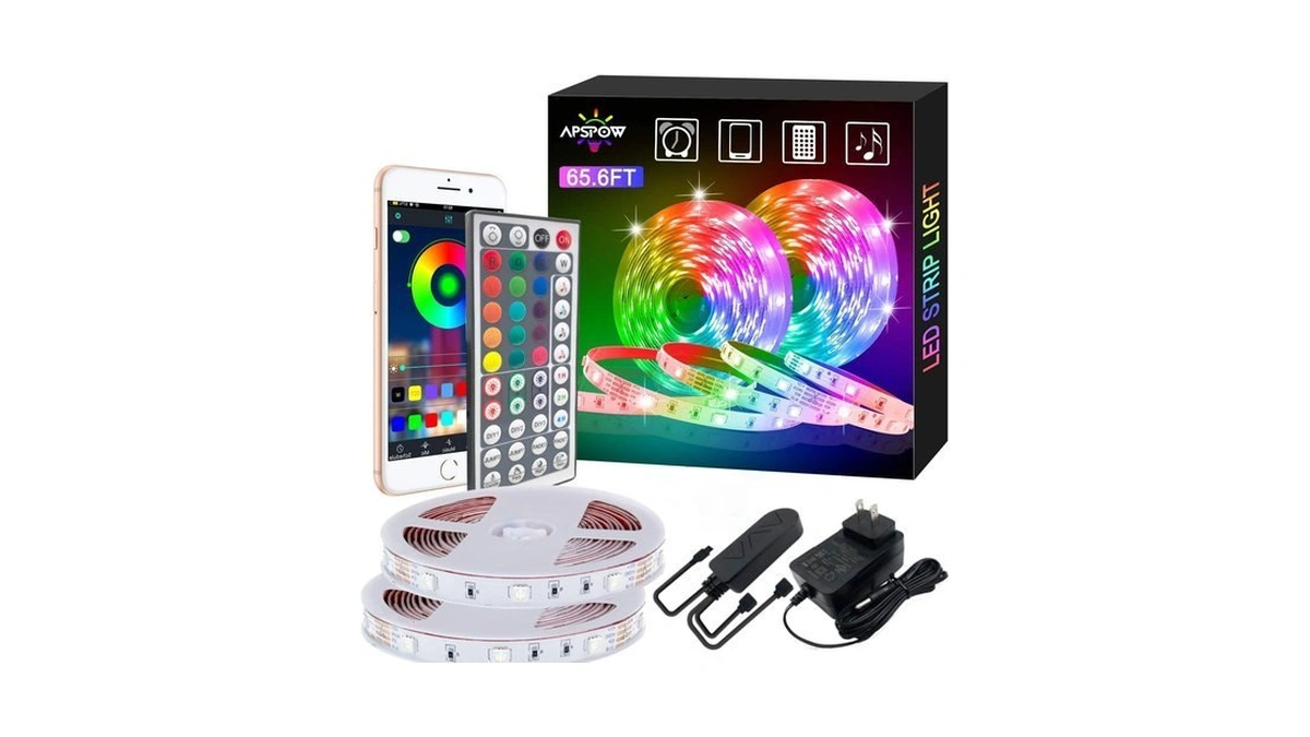 Led Strip Lights Music Sync Color Changing Wi...