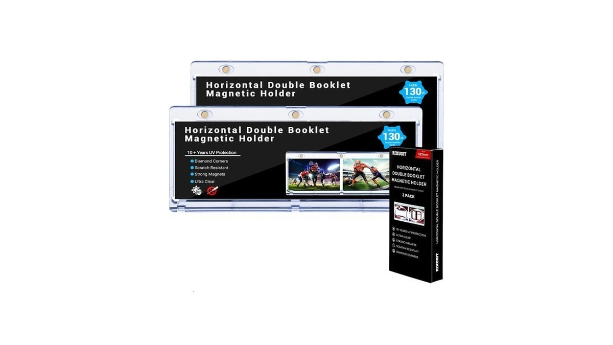 Amazon coupon: 2 Pack Horizontal Booklet 130pt One Touc