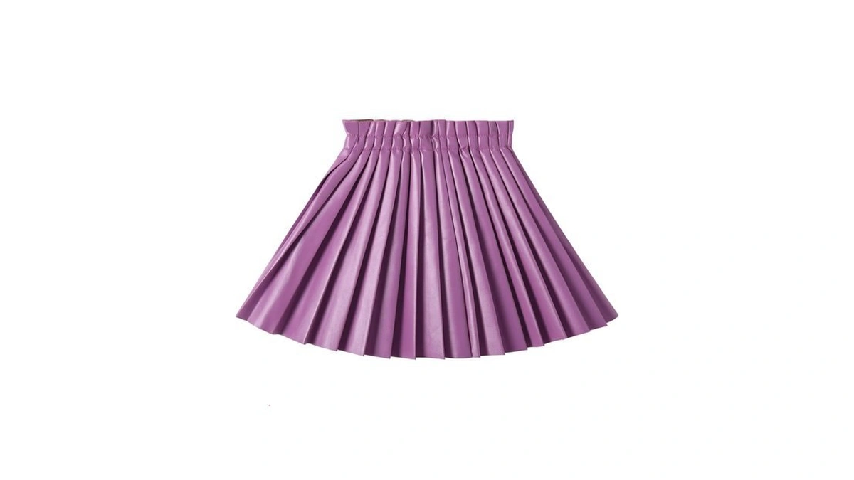 Pu Leather Skirts For Girls Kids & Teen & Toddler