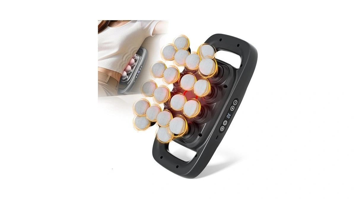 Shineforu 20-head Massage Gun, 30 Intensity Levels 3 Modes, Deep