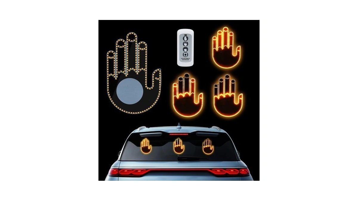 Hand Gesture Light For Car - 3 In 1 Led