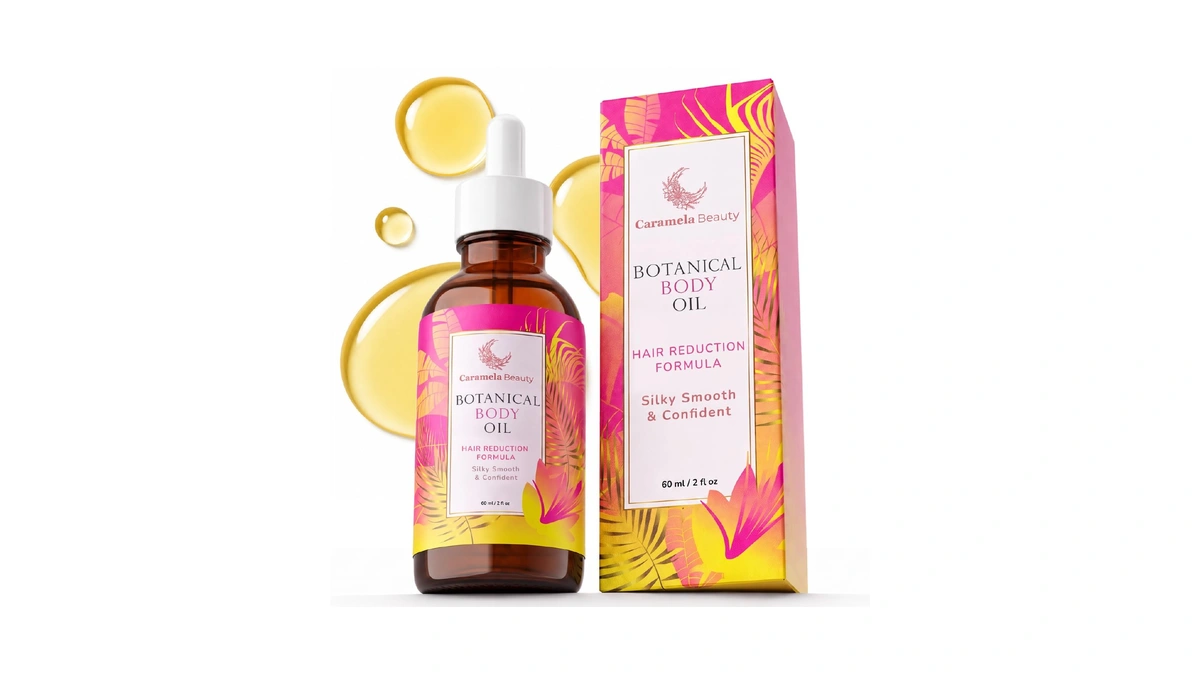 Caramela Beauty Cyperus Rotundus Oil, 60ml After-shave And Post-wax Moisturizer,