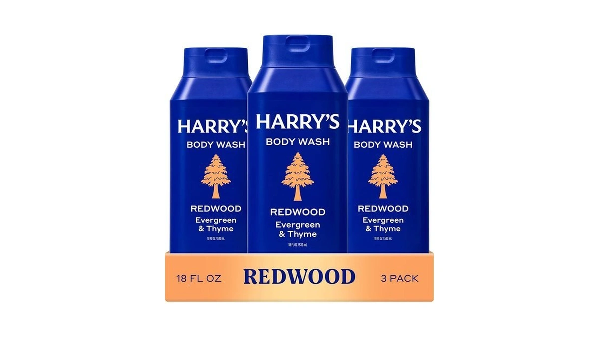 Harry's Men's Body Wash - Redwood - (3 Pack) 18