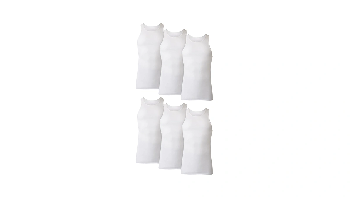 Hanes Men Tank Top Undershirt Pack, Cool & Breathable Cotton,