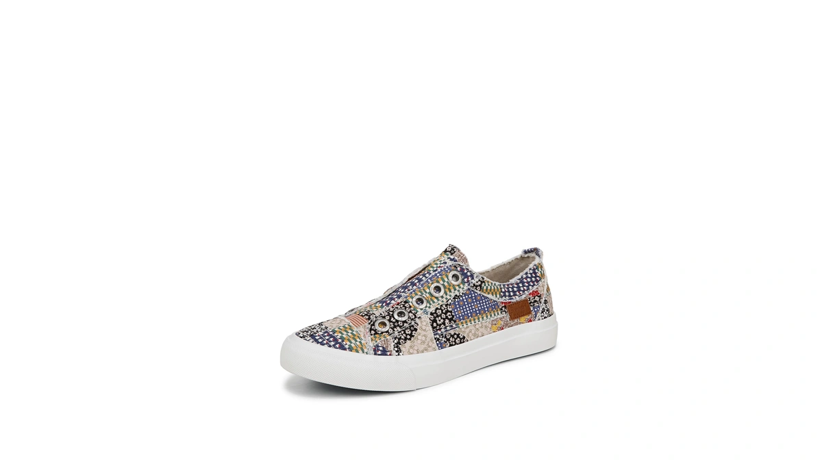 Blowfish Malibu Women's Play Sneaker Multi Countryside Canvas 6 M