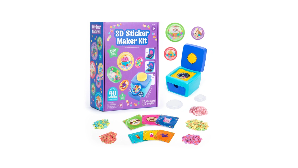 Educational Insights 3d Sticker Maker Kit – Arts And Crafts