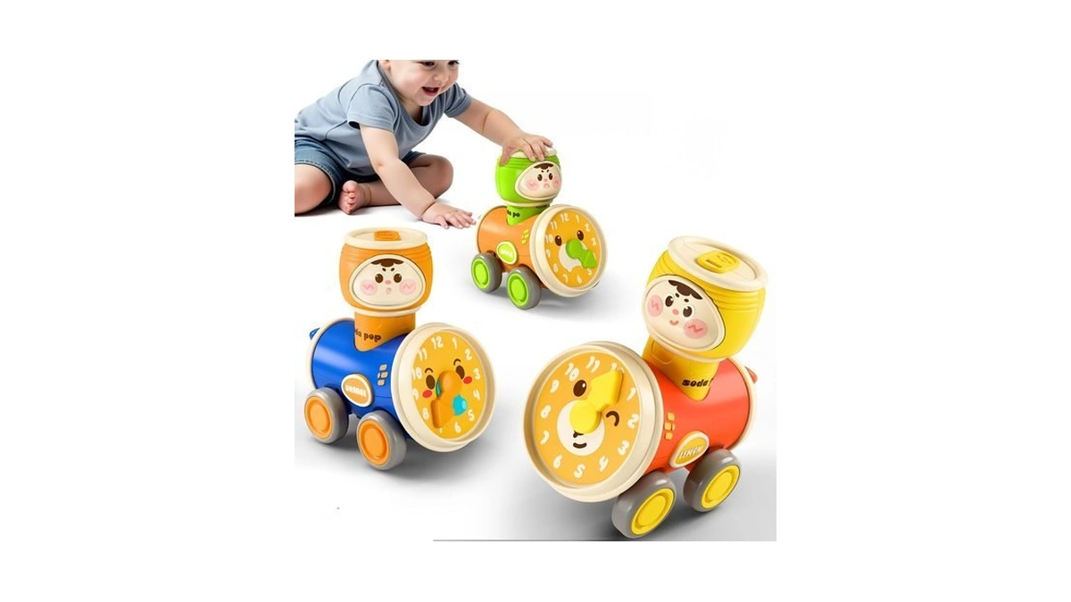 Iplay, Ilearn Baby Press To Go Car Toys Set, Friction