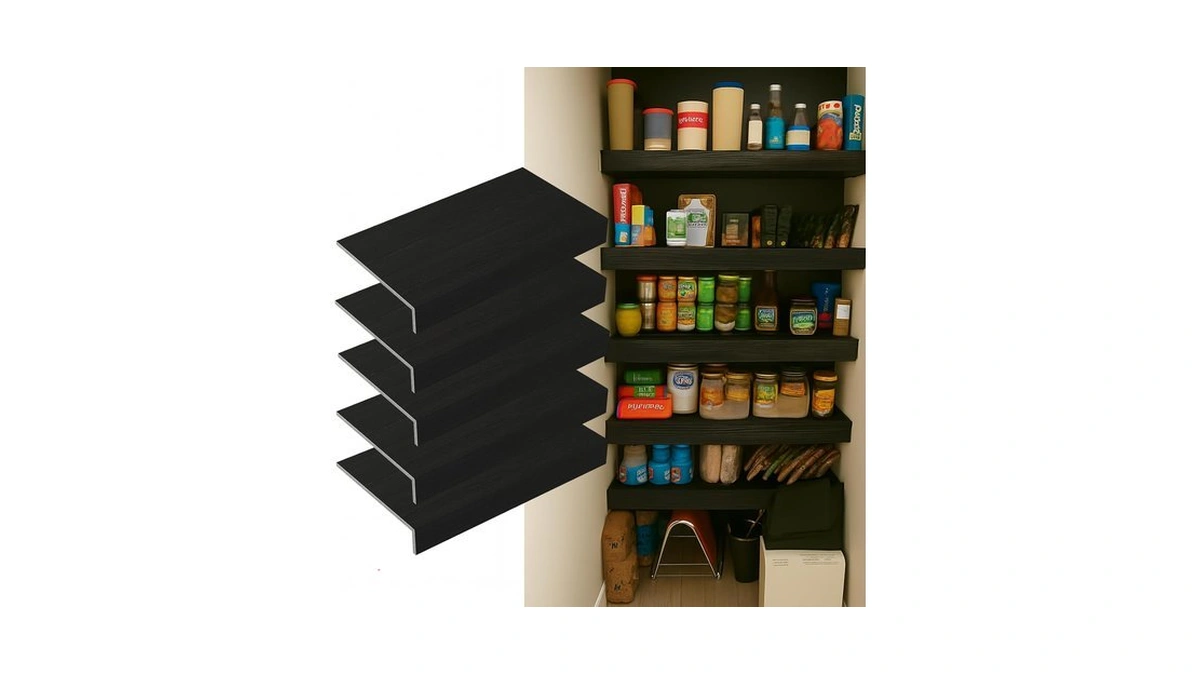 Gideio 5 Pack 38x12in Wire Shelf Cover For Pantry, Closet,