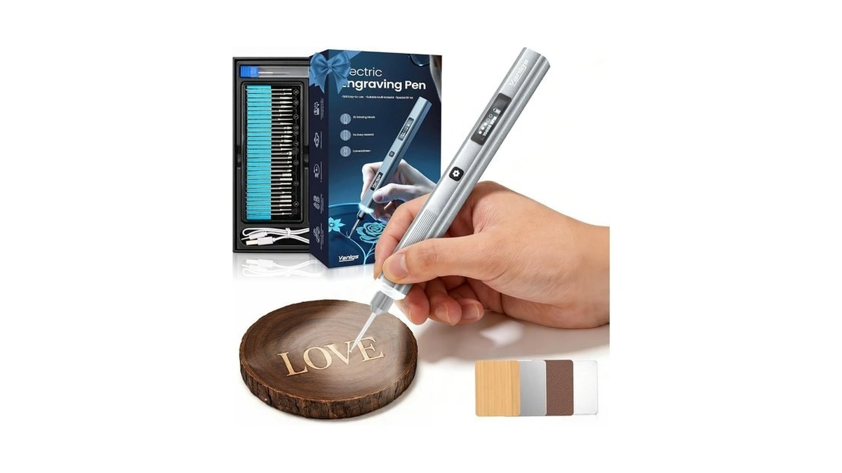 Vanlgs Engraving Pen For Metal Wood Glass Plastic Gift For