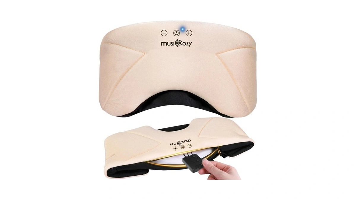 Musicozy Bluetooth Sleep Mask Headphones With Hd Speakers For Side