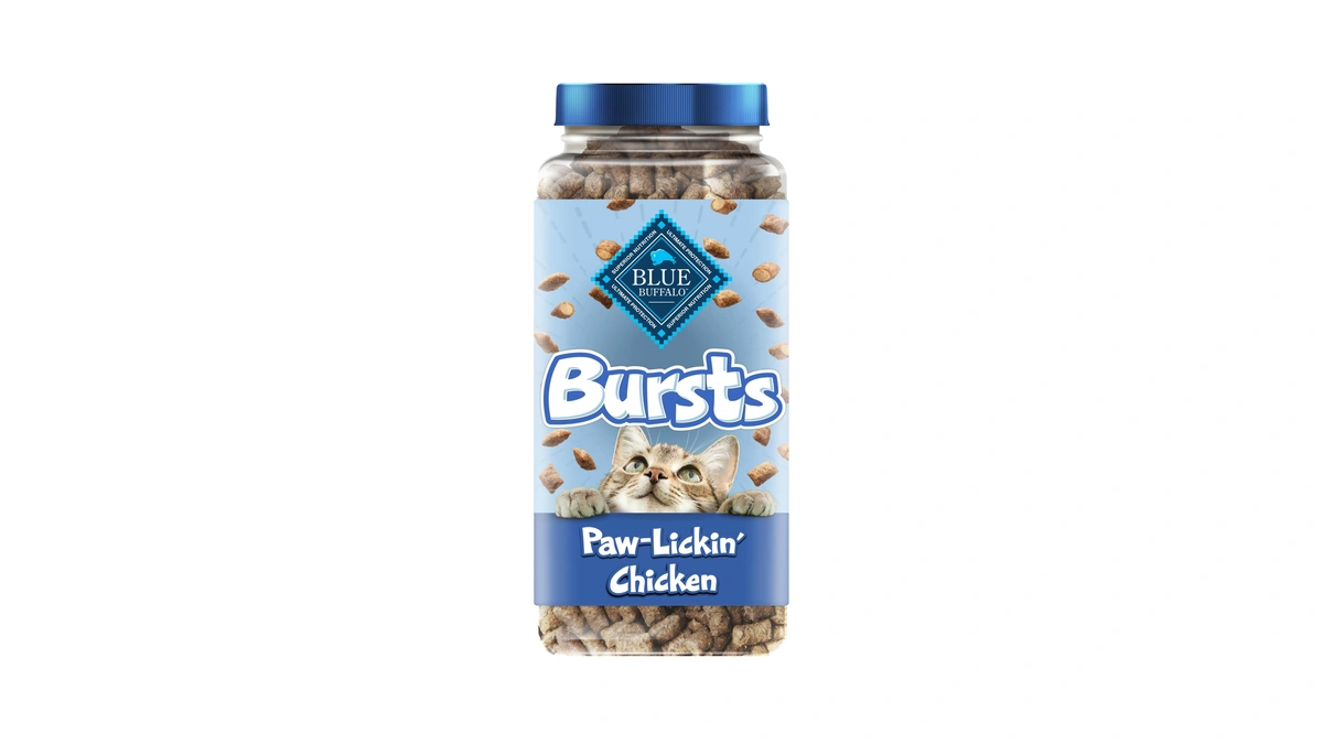 Blue Buffalo Bursts Chicken Crunchy & Creamy Cat Treats, 12