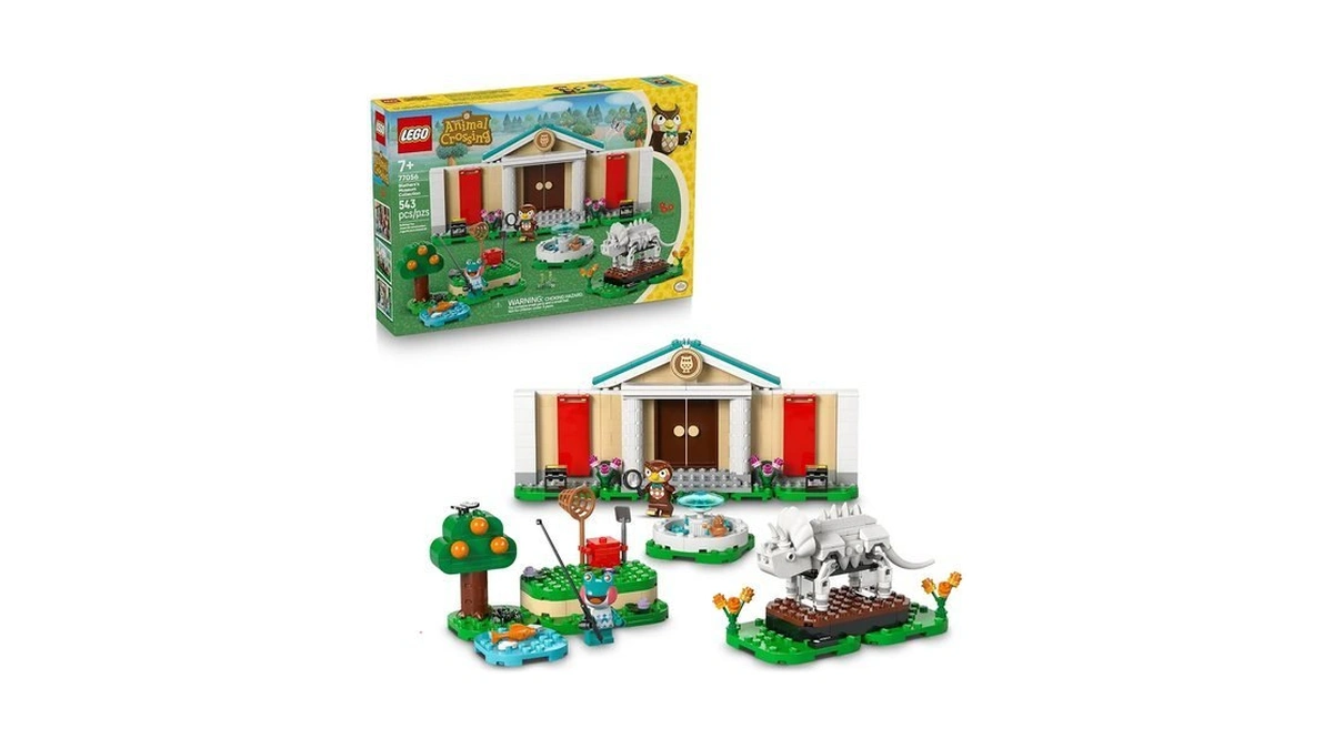 Lego Animal Crossing Blathers’s Museum Collection Building Toy - Pretend