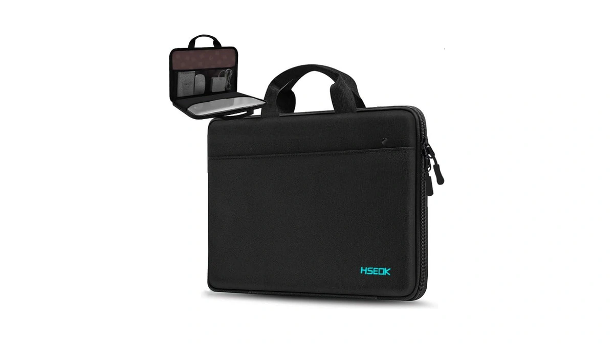 Hseok Laptop Sleeve 13-14 Inch Case Briefcase Compatible With Macbook