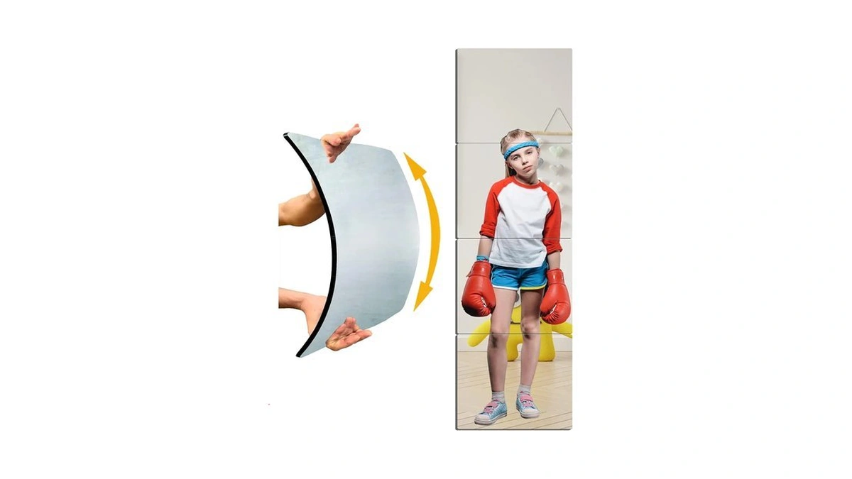 Canhard Unbreakable Door Mirror Full Length, Full Body Mirror For