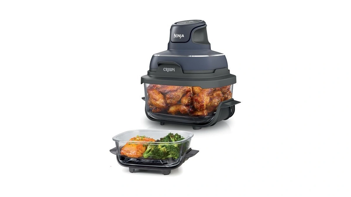 Ninja Crispi Air Fryer, Microwave, Freezer & Dishwasher Safe, Non