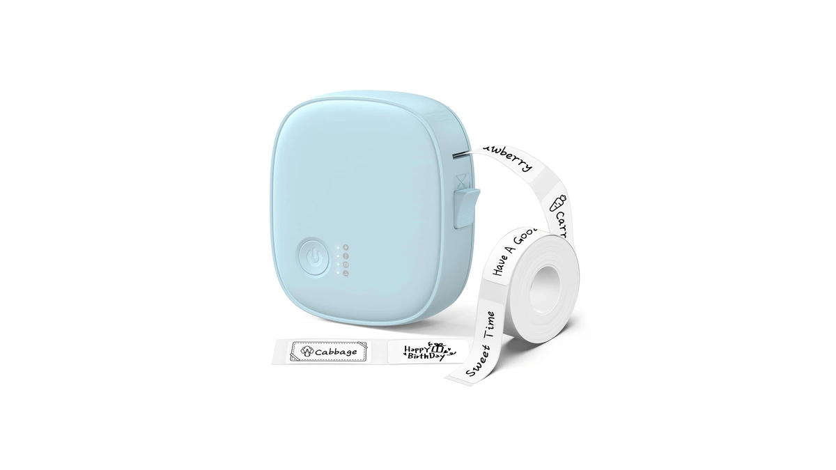Engro Mini Label Maker Machine With Tape Ah-p