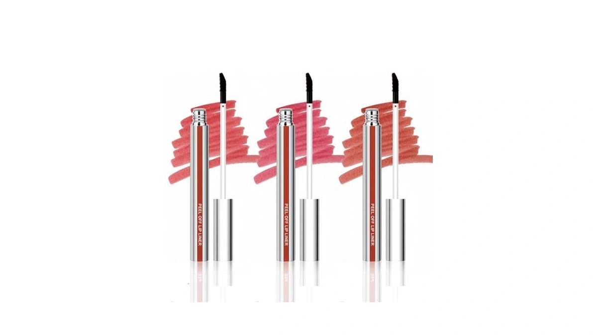 Goerti Peel Off Lip Liner Stain Set, 3 Colors Long
