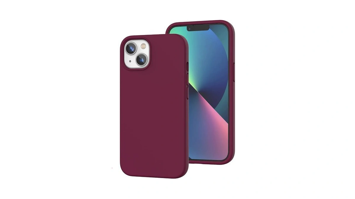 K Tomoto Compatible With Iphone 14/iphone 13 Liquid Silicone Case,