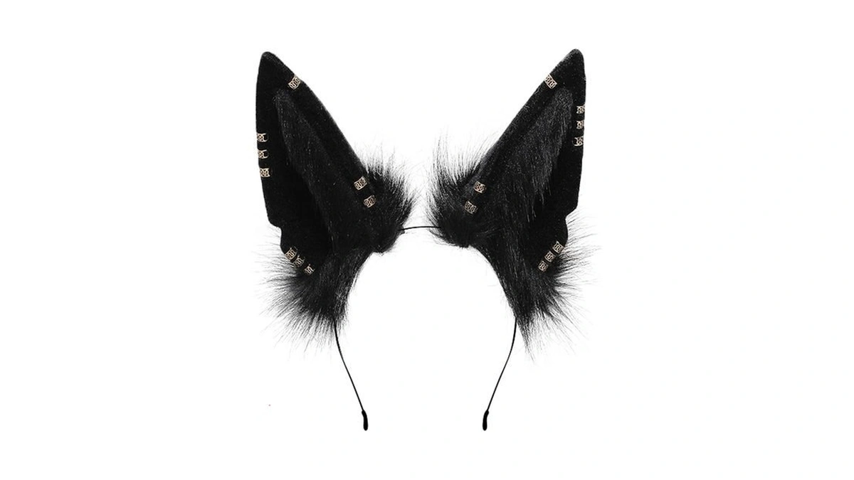 Fxaelian Cosplay Fox Wolf Cat Dog Ears Headband Hairband Hair