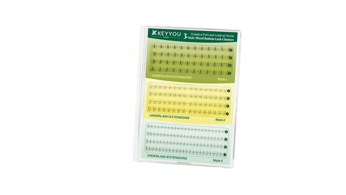 Keyyou Bottom Bare Lash Clusters Diy Eyelash Extensions 3 Styles