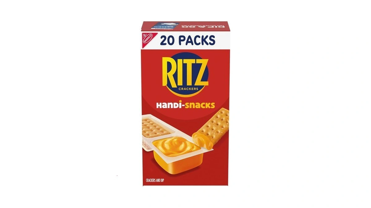 Handi-snacks Ritz Crackers 'n Cheesy Dip Snack Packs, 20 Snack