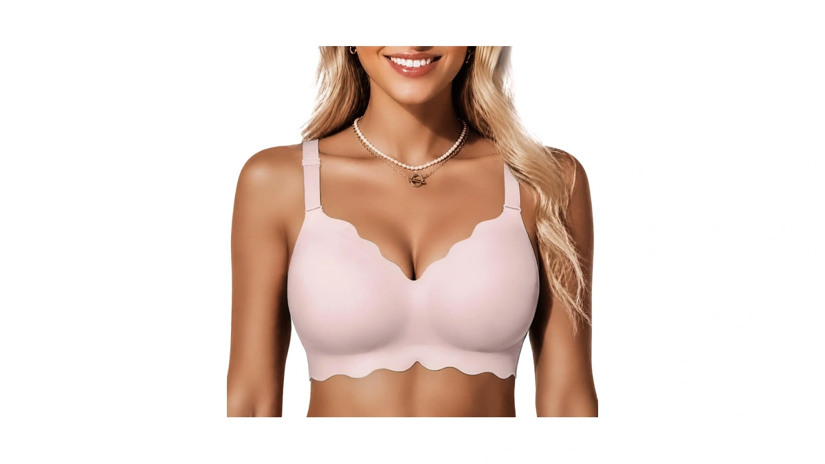 Cocomarts Jelly Bras For Women No Underwire Wireless Push Up