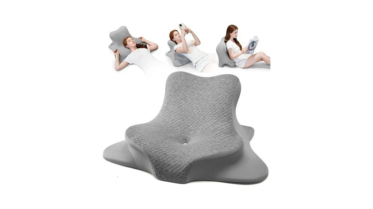 Reading Pillow For Bed Leaning Lying And Pron...