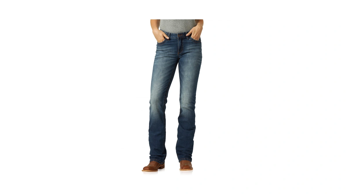 Wrangler Willow Mid Rise Performance Waist Boot Cut Ultimate Riding