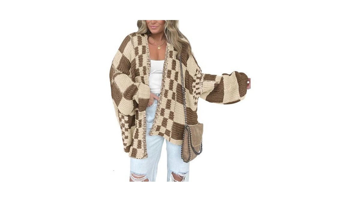 Btfbm Casual Cardigan Sweater For Women Fall 2026 Long Sleeve