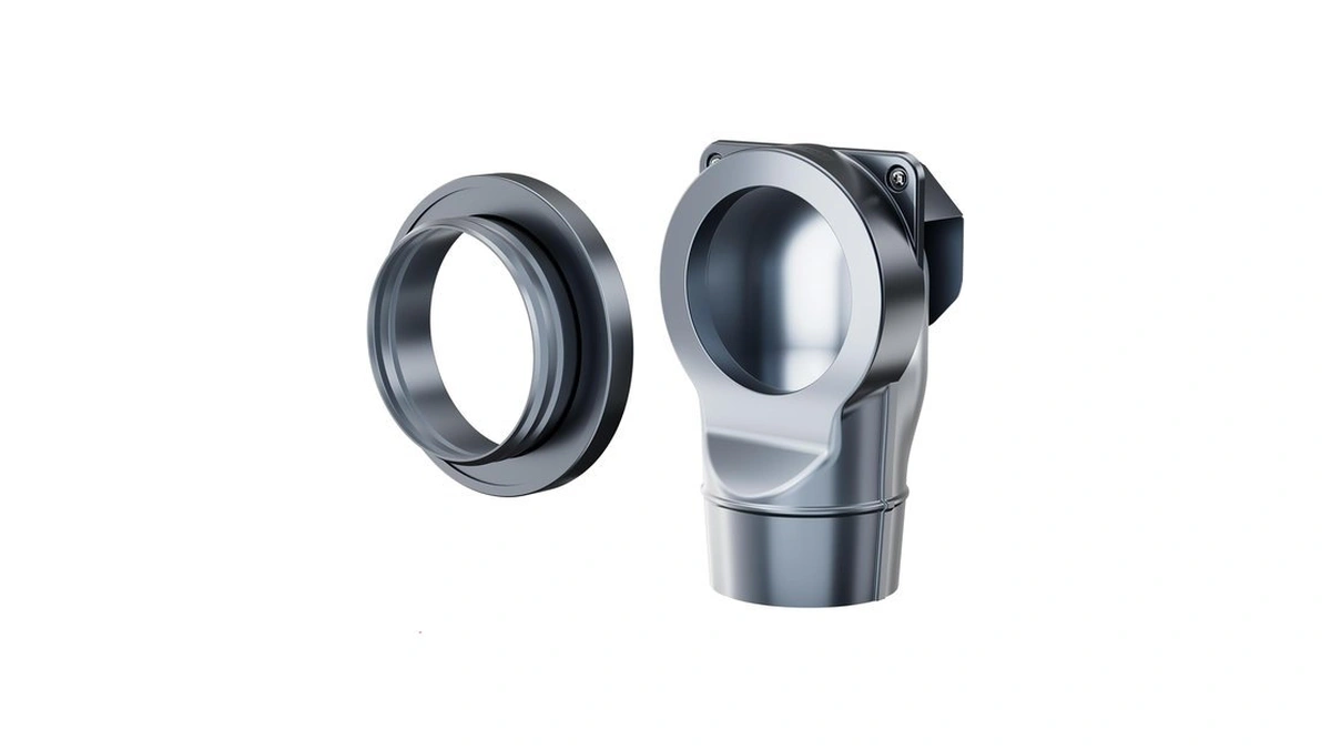 Voxwelly 90 Degree Magnetic Dryer Vent Coupling, 4-inch Connector