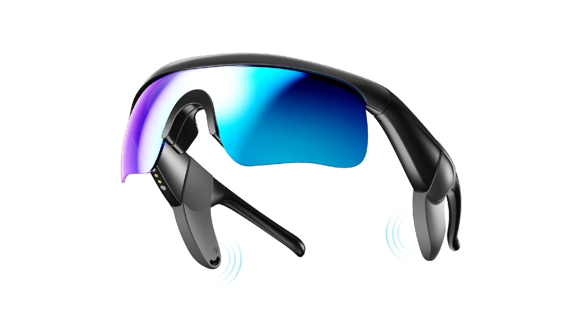 Nickluc Bluetooth Audio Sunglasses: Polarized Uv400 With Speakers