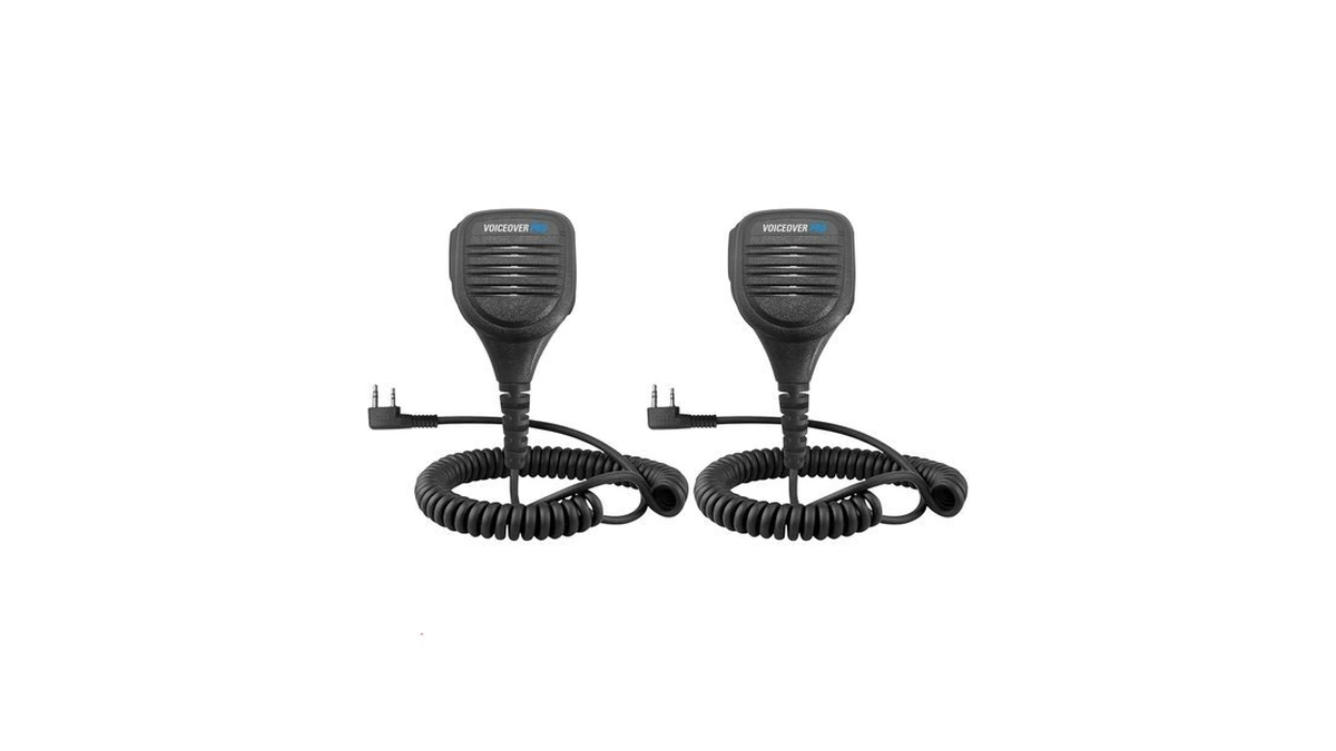 Gmrs Ham Radio Compatible With Btech Samcom (black-2pc)