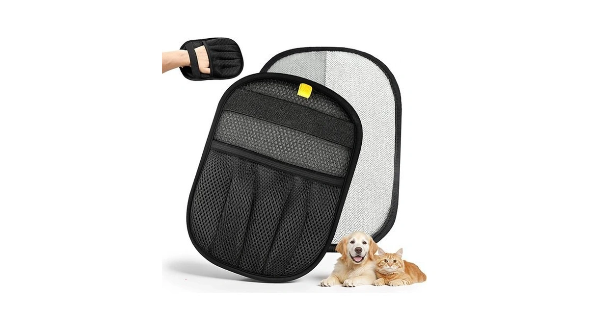 New Upgrade Pet Hair Removal Glove For Dogs & Cats,