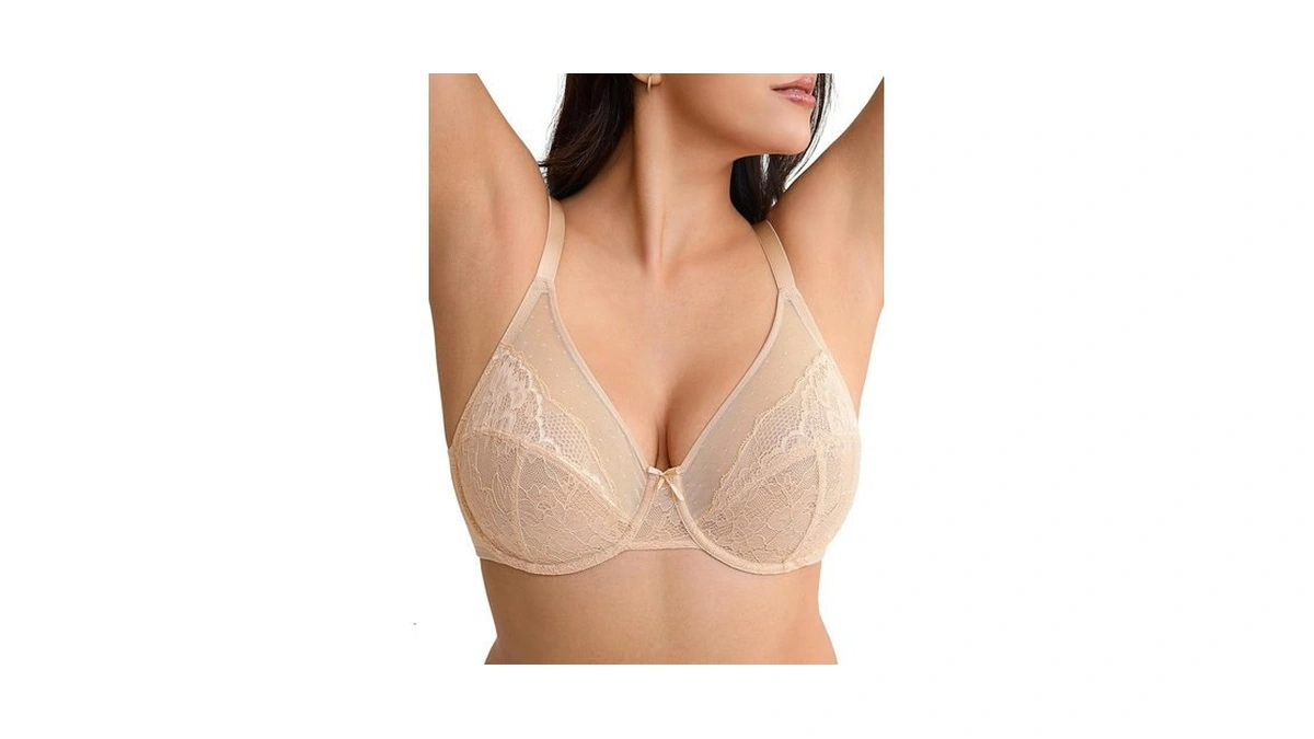 Leviace Minimizer Bras For Women Full Coverage Underwire - Back