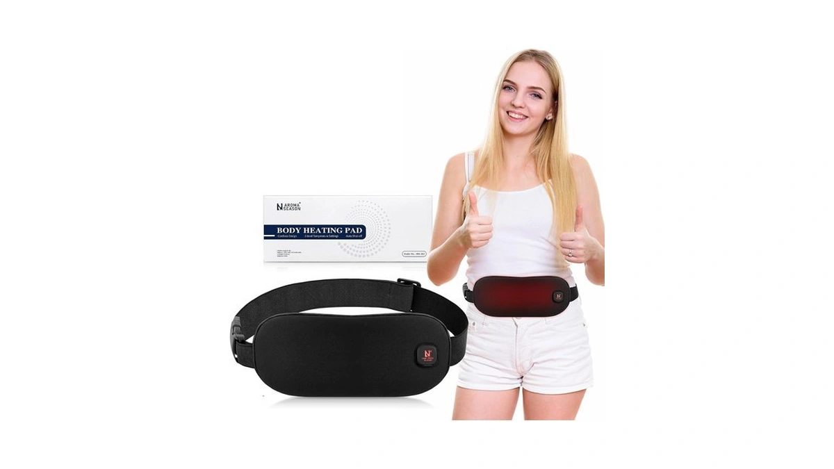 Heating Pad For Period Cramps, 3000mah Menstrual Heating Pad With