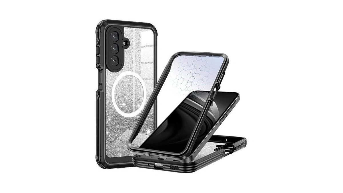 Hensione For Galaxy A17 5g Case,compatible With Magsafe,magnetic Glitter Case