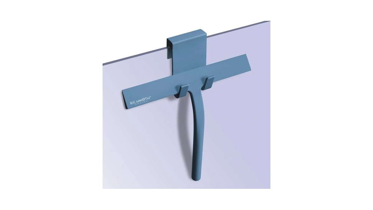 Richmirth Shower Glass Cleaner Squeegee, 9 Inch Width Silicone Bathroom