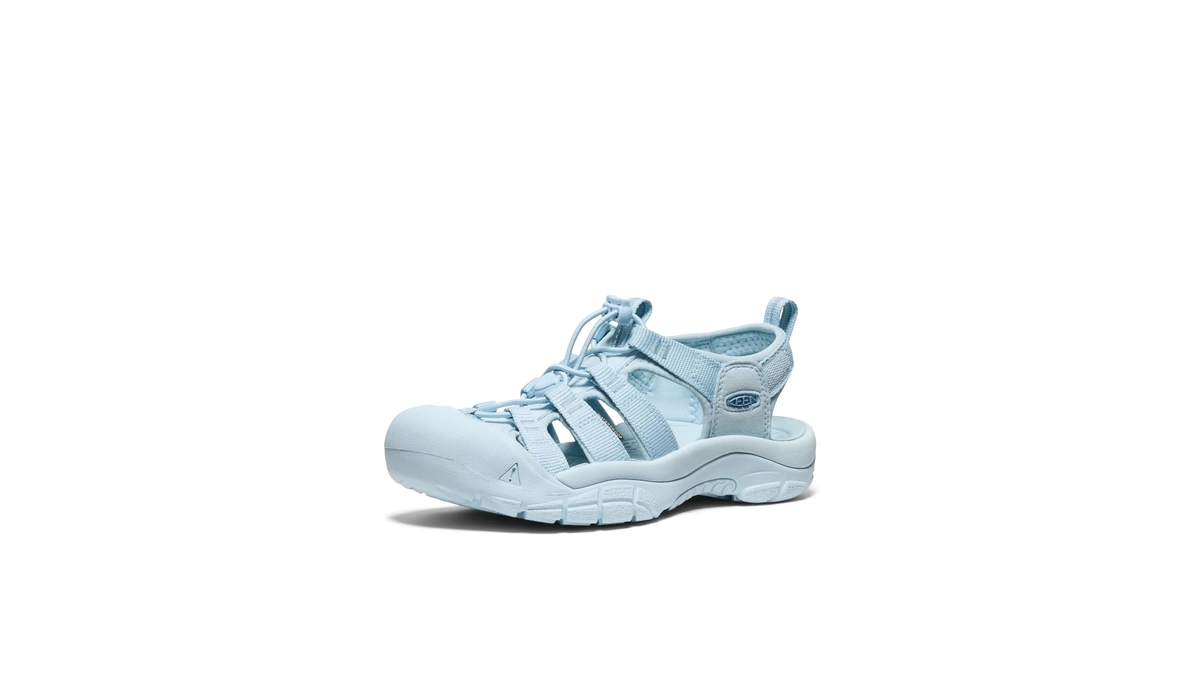 Keen Women's Newport H2 Closed Toe Water Sandals, Monochrome/skyway, 6.5