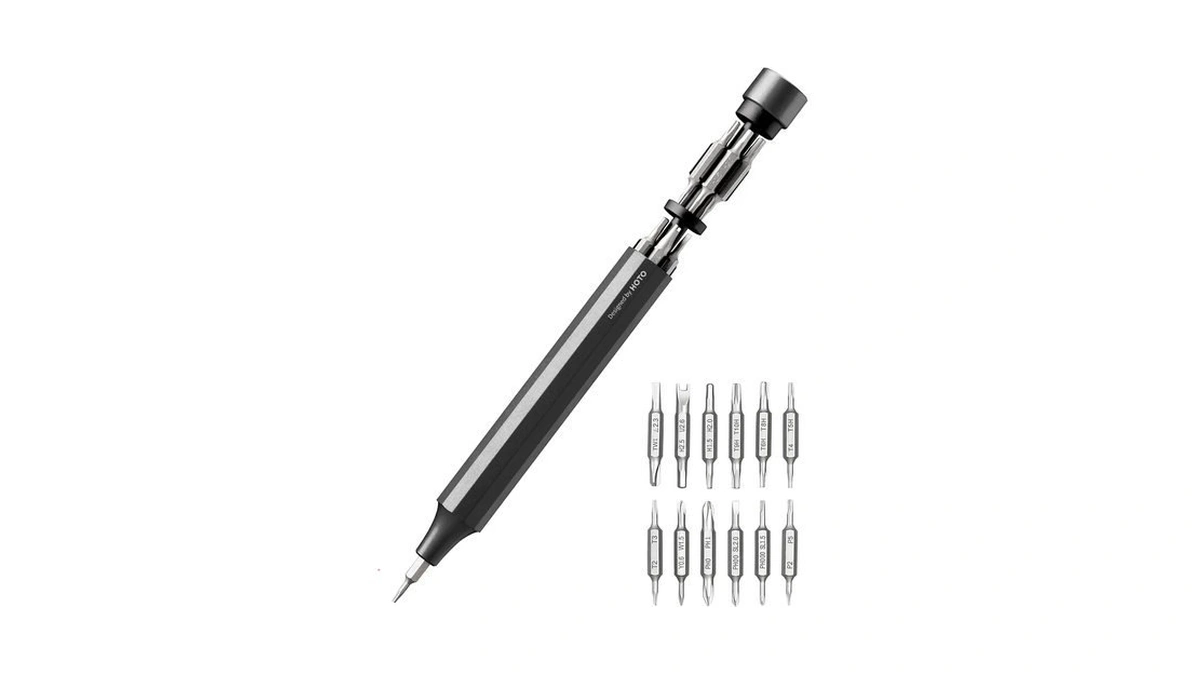 Hoto 24 In 1 Mini Screwdriver Set, Eyeglass Repair Kit,