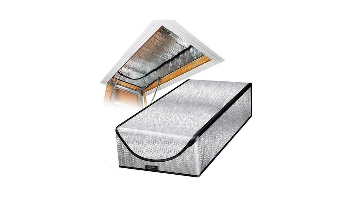 Chankee Attic Door Insulation Cover With Double Zipper For Heat