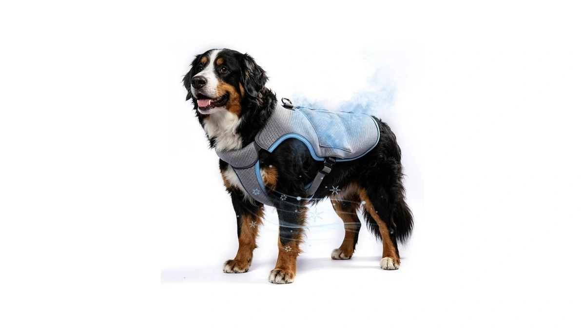 Mora Pets Cooling Vest For Dogs With Ice Pack Evaporation