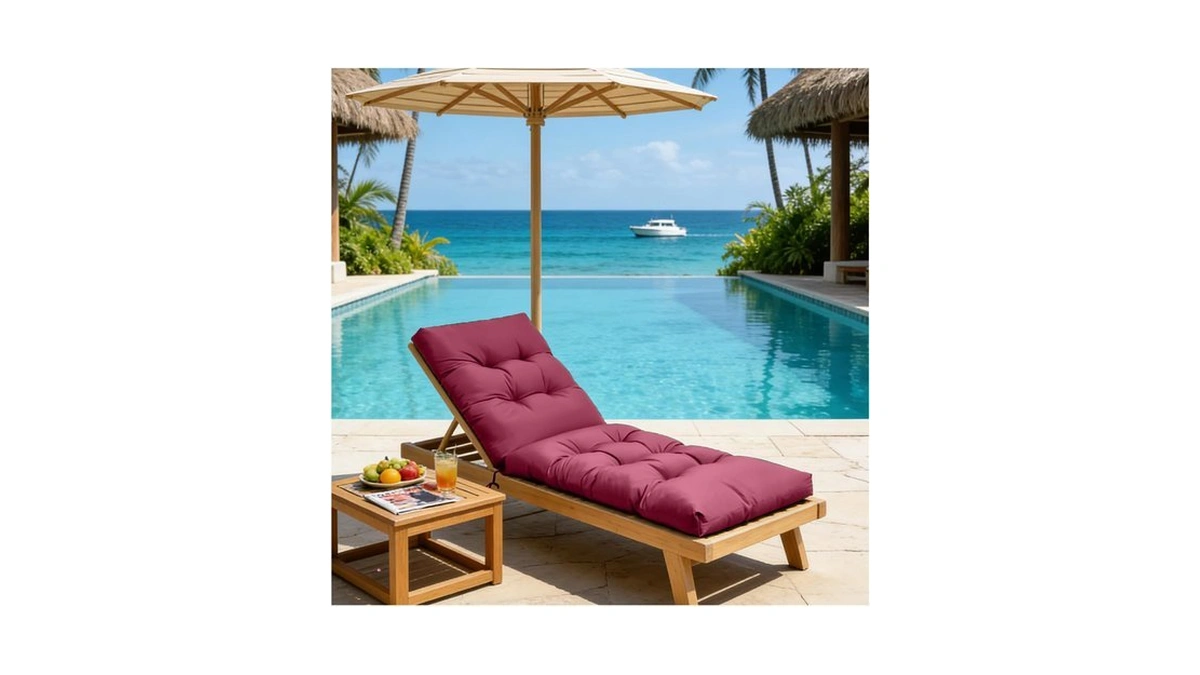 Lcyy.tg Outdoor Lounge Chair Cushions, 74.4 X 22 X 4.8
