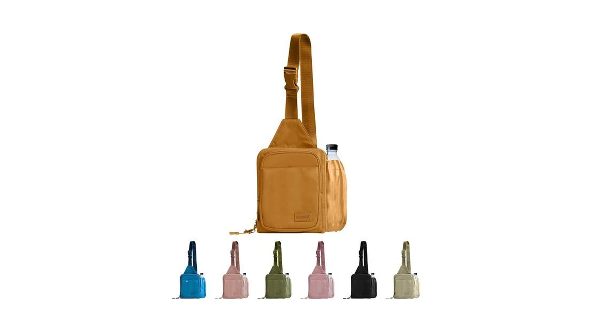 Bunso Everyday Small Crossbody Bags For Women, Water-resistant Sling Bag