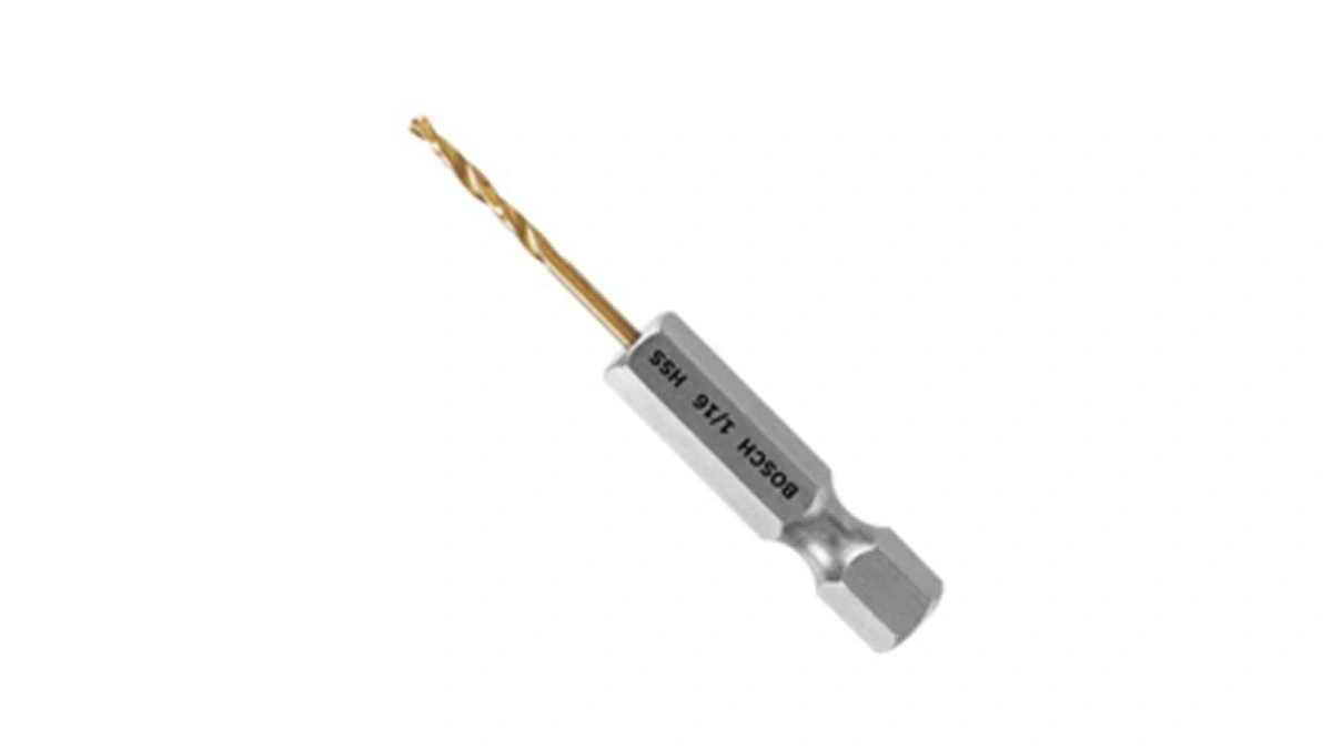 Bosch Ti2131im 1/16 In. Impact Tough™ Titanium Nitride Coated Drill