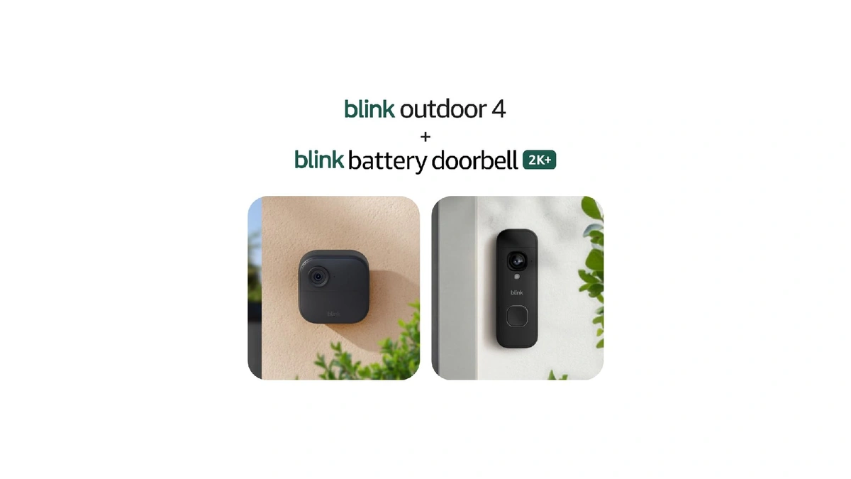 Blink Outdoor 4 And Battery Doorbell 2k+ (newest Model) —
