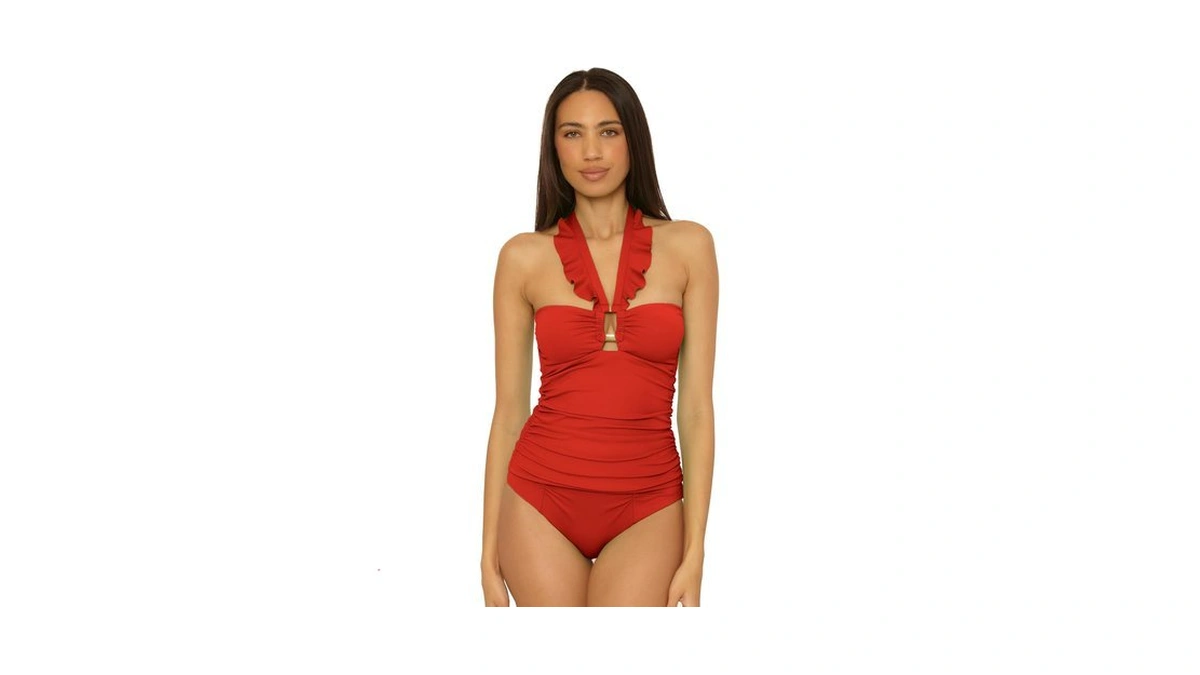 Soluna Swim Sun Goddess - Women's Tankini, Tummy Control, Adjustable,
