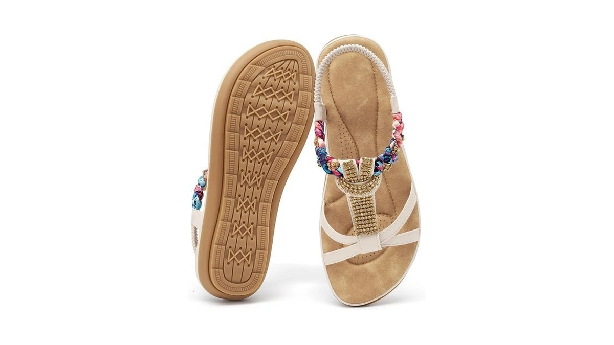 Larwen Comfortable Womens Sandals Summer: Breathable & Lightweight For Casual