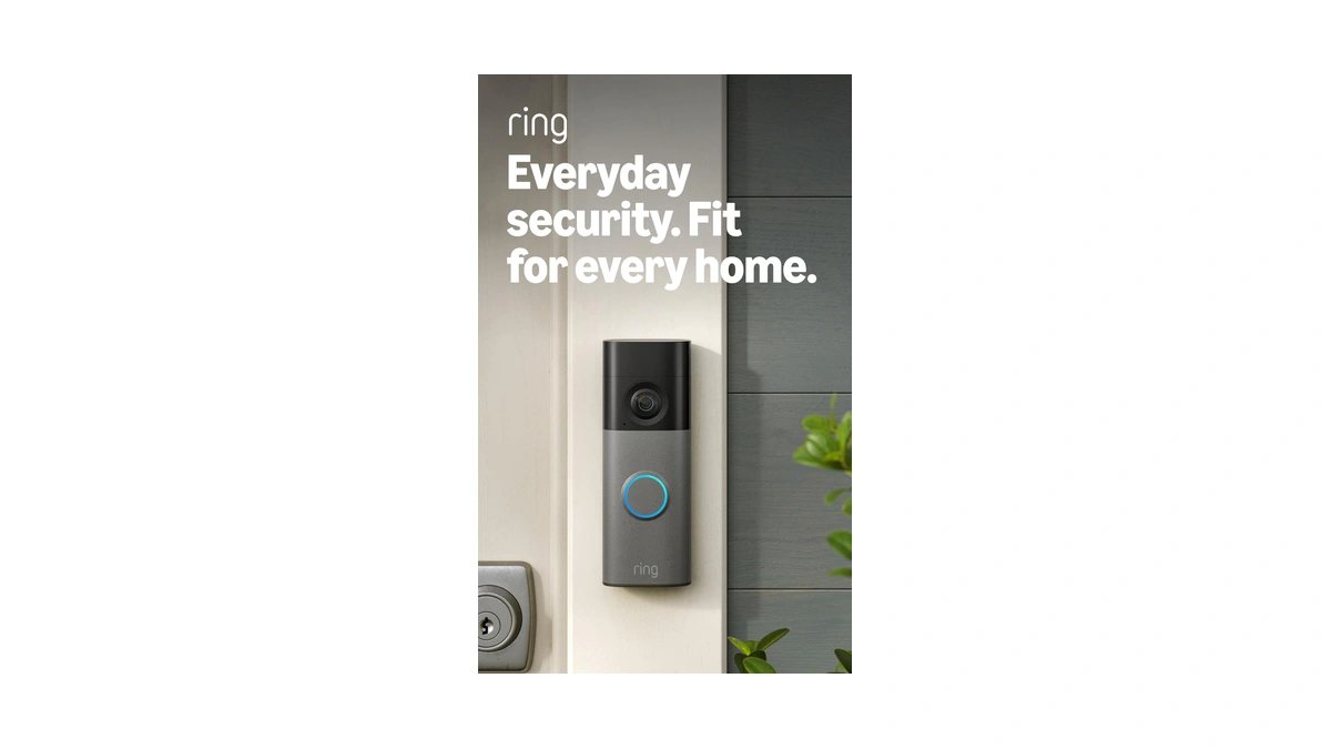 Ring Battery Doorbell 2k (newest Model) Retinal 2k With Wide-angle