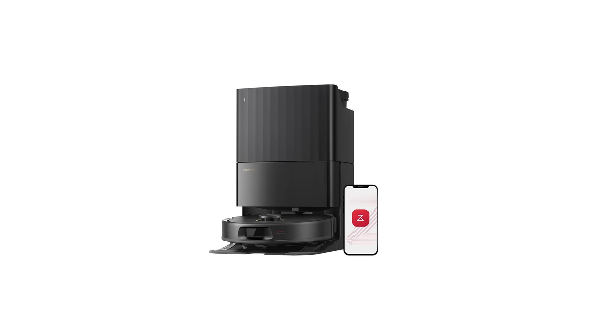 Roborock Qrevo S5v Robot Vacuum And Mop, Flexiarm Edge Mopping