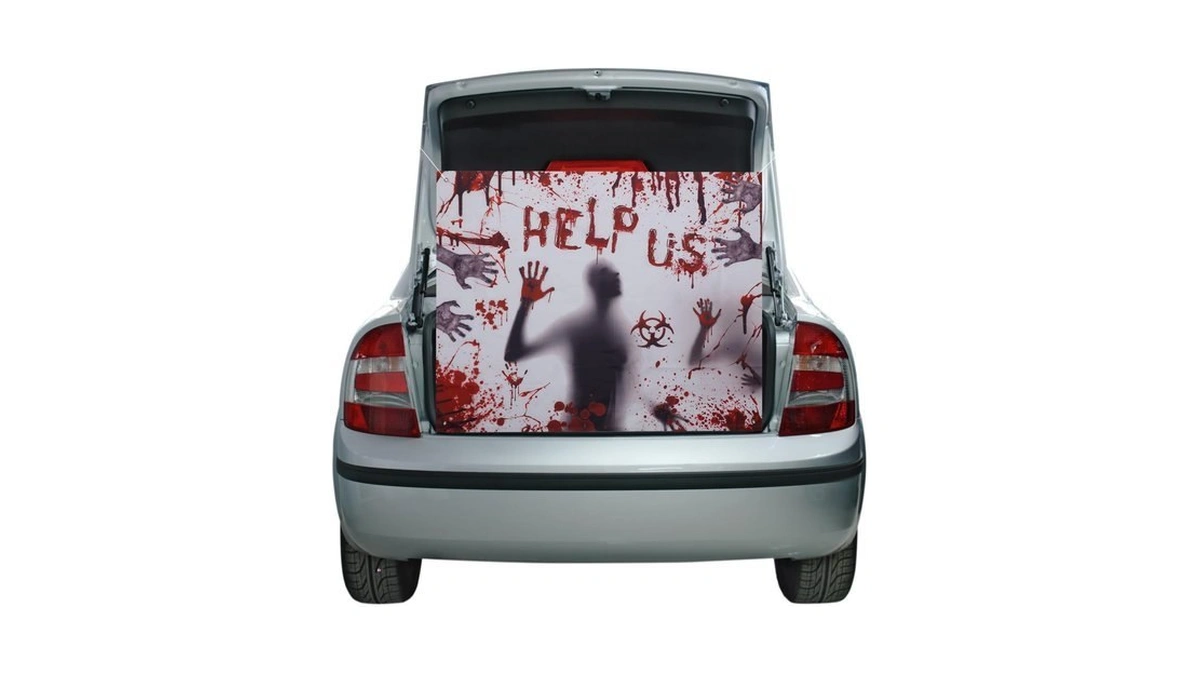 Halloween Trunk Or Treat Car Decorations Kit Archway Garage Decor